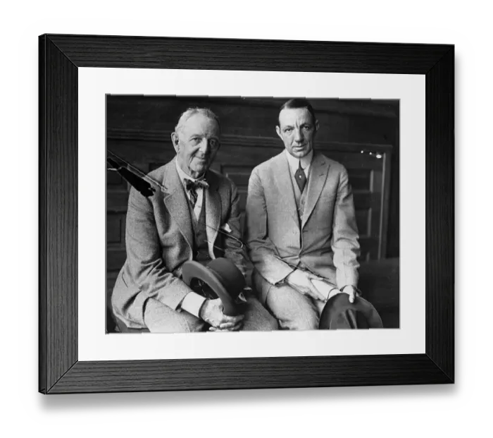 Framed Print : Charles Comiskey Sitting with William Veeck at Black Sox Scandal Hearing Framed Print : Charles Comiskey Sitting with William Veeck at Black Sox Scandal Hearing