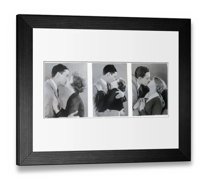 Framed Print : Study This Boys and Girls and Make Your Kisses Smack Right Framed Print : Study This Boys and Girls and Make Your Kisses Smack Right