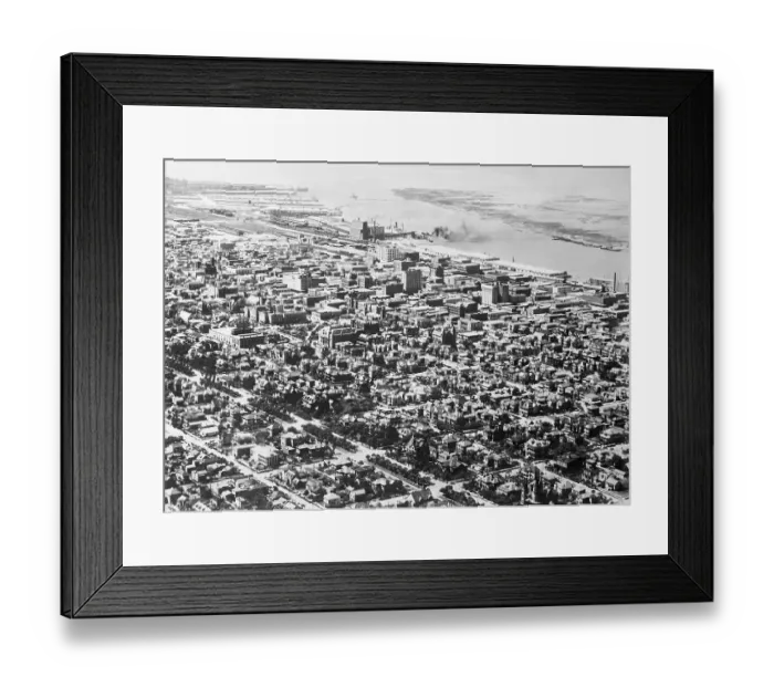 Framed Print : City of Galveston Framed Print : City of Galveston
