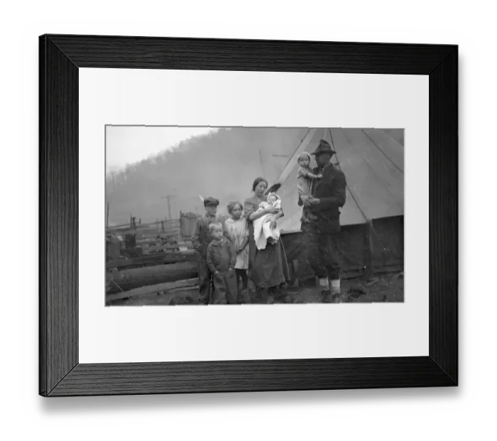 Framed Print : Coal Strike in West Virginia Framed Print : Coal Strike in West Virginia