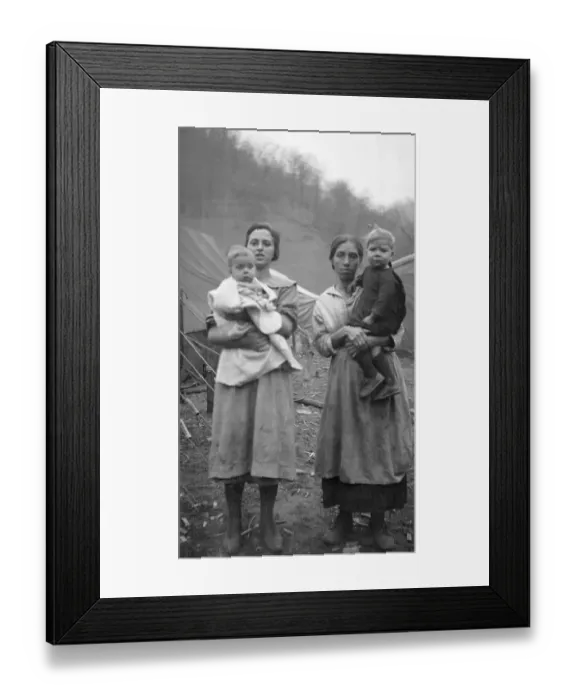 Framed Print : Coal Strike in West Virginia
