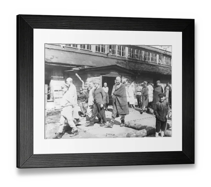 Framed Print : Russian Victims of Typhus Framed Print : Russian Victims of Typhus