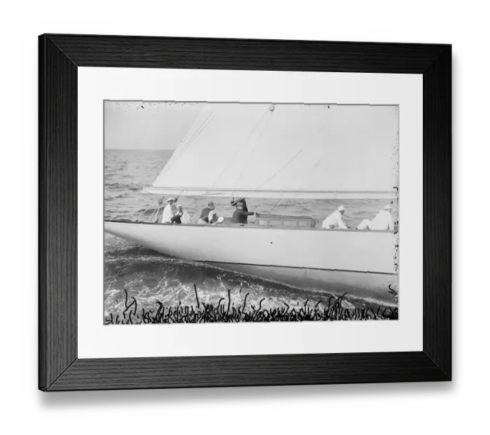 Framed Print : Junius S. Morgan in NYC Spring Regatta Framed Print : Junius S. Morgan in NYC Spring Regatta