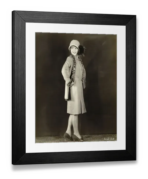 Framed Print : Actress Nancy Carroll Modeling a Dress Suit Framed Print : Actress Nancy Carroll Modeling a Dress Suit