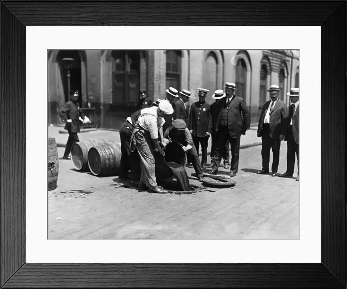 Framed Print : Dispensing of Wine During Prohibition Framed Print : Dispensing of Wine During Prohibition