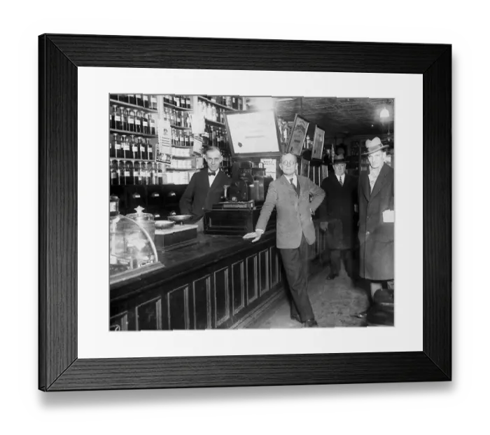Framed Print : Interior of Quachenbush Drug Store Framed Print : Interior of Quachenbush Drug Store