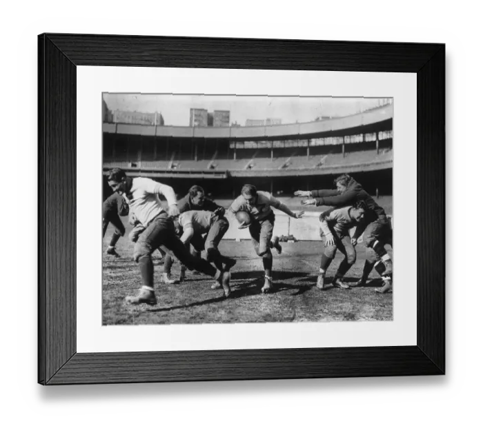Framed Print : Red Grange Playing Football Framed Print : Red Grange Playing Football