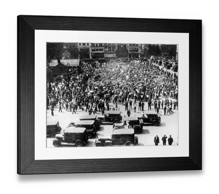 Framed Print : Demonstration Concerning Sacco And Vanze Framed Print : Demonstration Concerning Sacco And Vanze