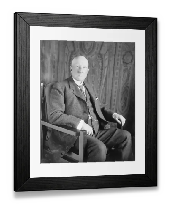 Framed Print : Portrait Of John Davison Rockefeller Framed Print : Portrait Of John Davison Rockefeller