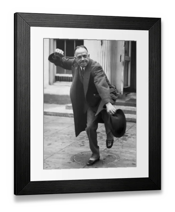 Framed Print : Evangelist Billy Sunday Framed Print : Evangelist Billy Sunday