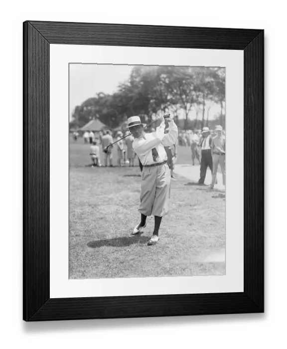 Framed Print : Walter Hagen At End Of Golf Swing Framed Print : Walter Hagen At End Of Golf Swing