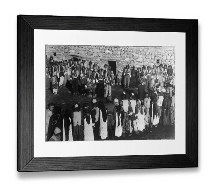 Framed Print : Bandit Chief With Followers Framed Print : Bandit Chief With Followers