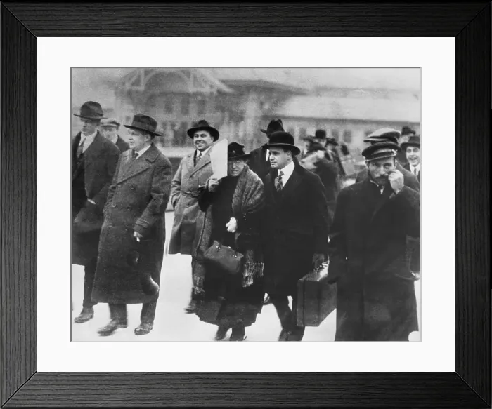 Framed Print : Harry Weinburger and Emma Goldman Framed Print : Harry Weinburger and Emma Goldman
