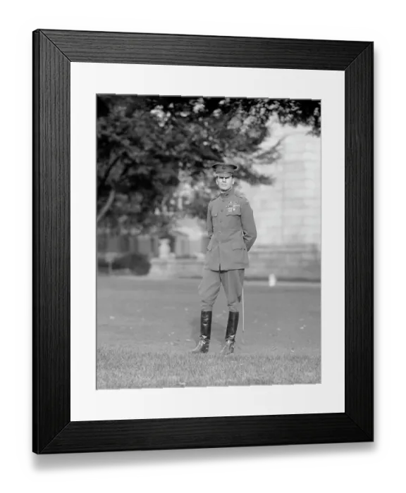 Framed Print : General Douglas MacArthur at West Point Framed Print : General Douglas MacArthur at West Point