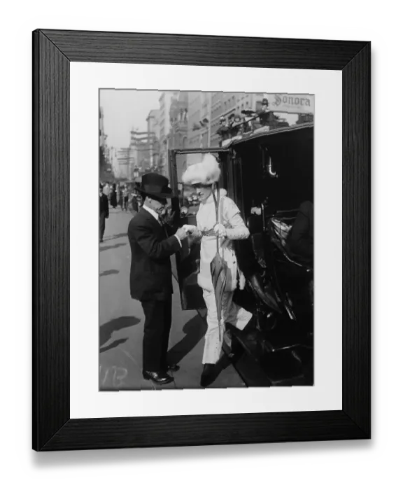 Framed Print : Miss Fannie Harley Framed Print : Miss Fannie Harley