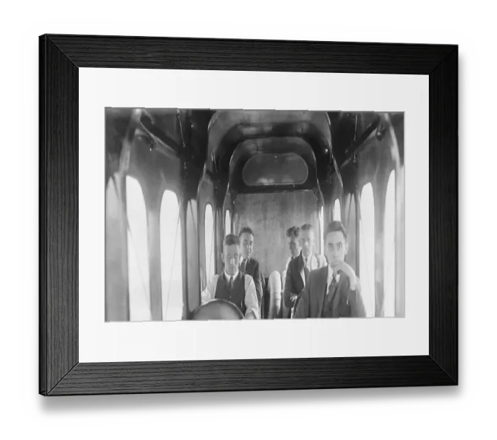 Framed Print : Interior of 1919 Lawson Airliner Framed Print : Interior of 1919 Lawson Airliner