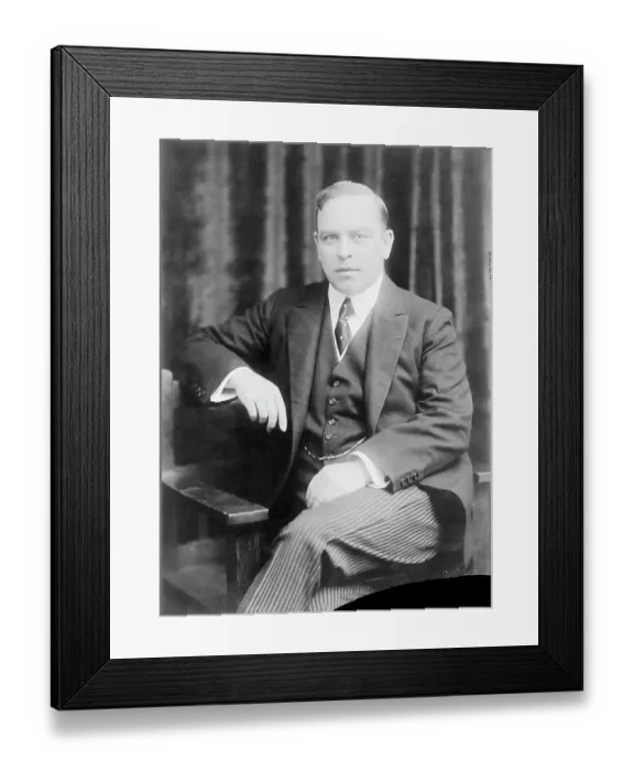 Framed Print : William L. MacKenzie Posing for Camera Framed Print : William L. MacKenzie Posing for Camera