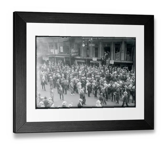 Framed Print : Actors Strike Framed Print : Actors Strike