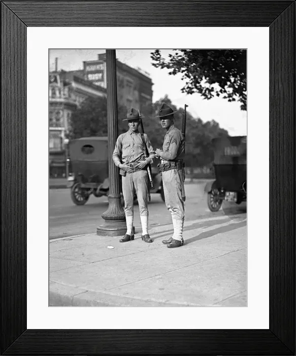 Framed Print : Race Riot in Washington D.C Framed Print : Race Riot in Washington D.C