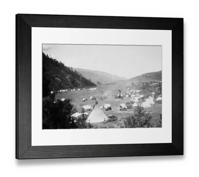 Framed Print : Last Apache Encampment Framed Print : Last Apache Encampment