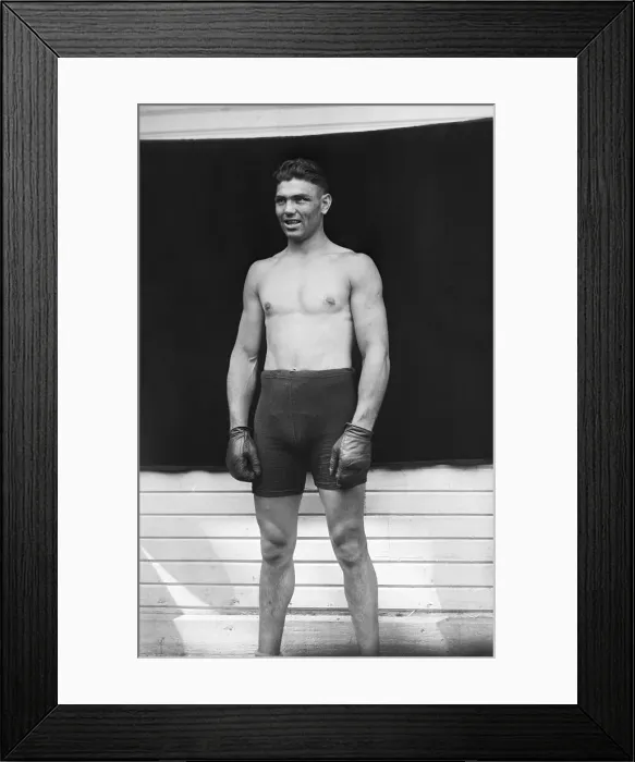Framed Print : Early Picture Of Jack Dempsey Framed Print : Early Picture Of Jack Dempsey