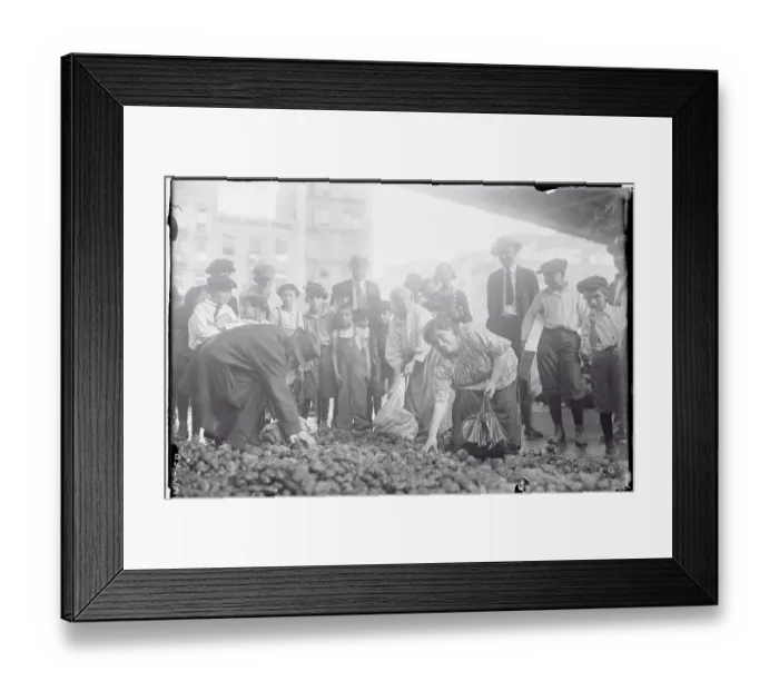 Framed Print : Potatoes for New York's Poor Framed Print : Potatoes for New York's Poor