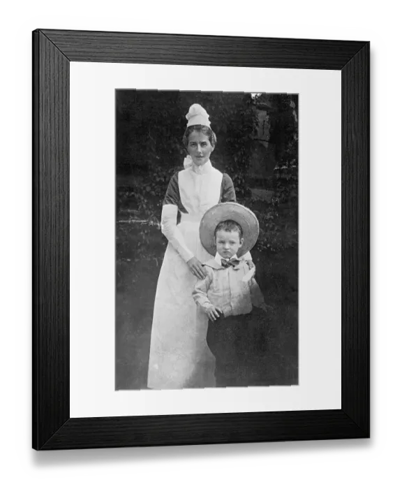 Framed Print : Red Cross Nurse- Edith Cavell Framed Print : Red Cross Nurse- Edith Cavell