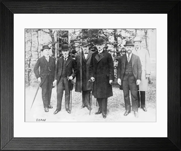 Framed Print : German Delegation to Peace Conference Framed Print : German Delegation to Peace Conference
