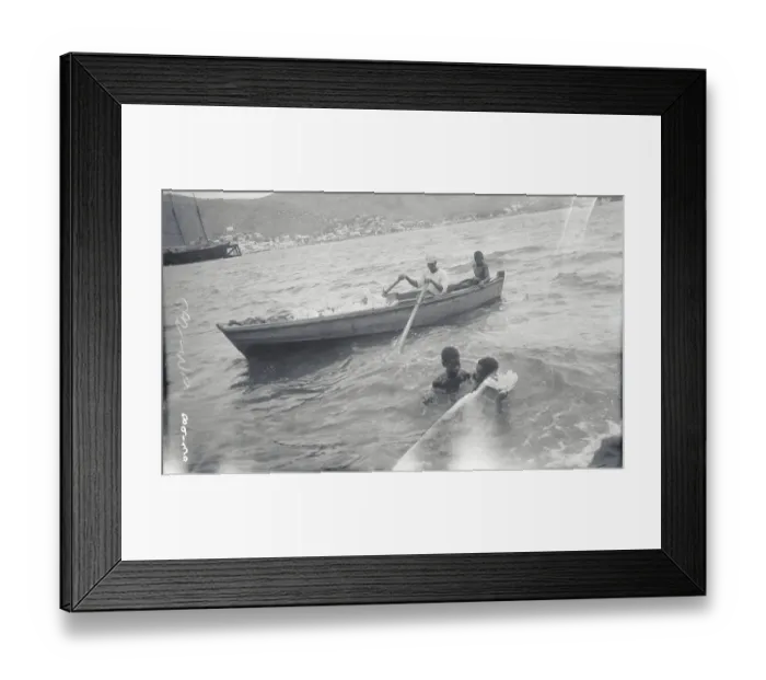 Framed Print : Puerto Rican Sponge Diver Framed Print : Puerto Rican Sponge Diver