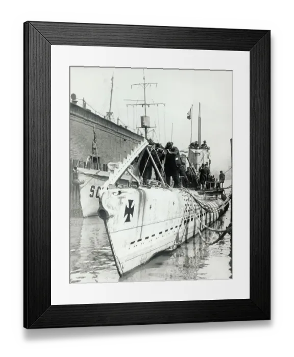 Framed Print : German U-Boat Framed Print : German U-Boat