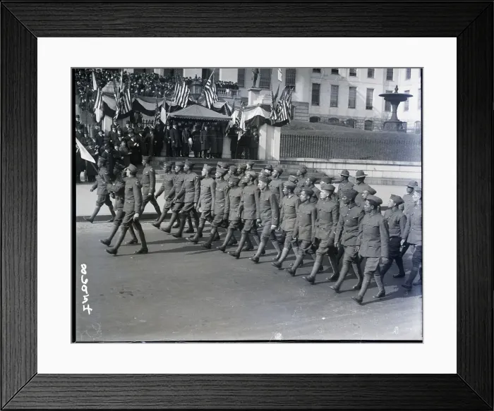 Framed Print : Troops in Parade Framed Print : Troops in Parade