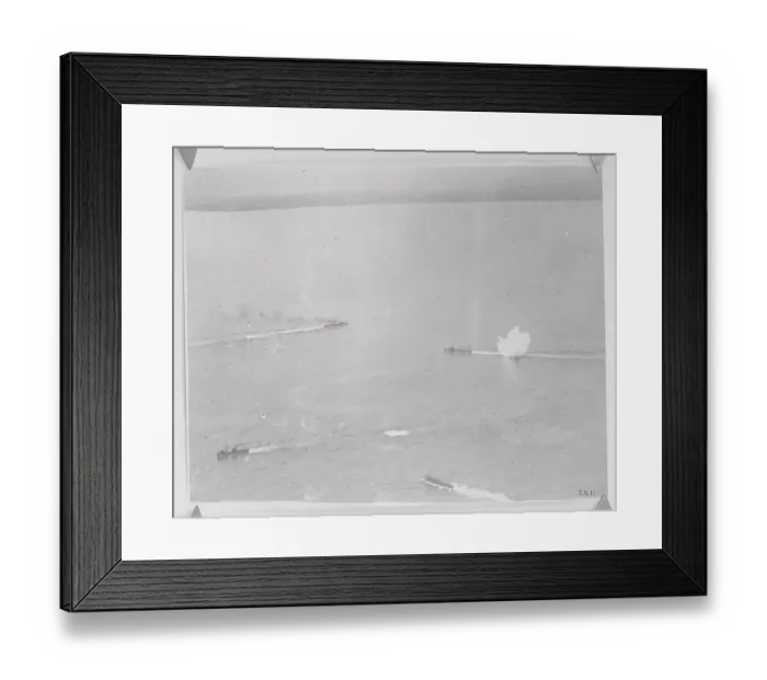 Framed Print : British Vessel After German U Boat Framed Print : British Vessel After German U Boat