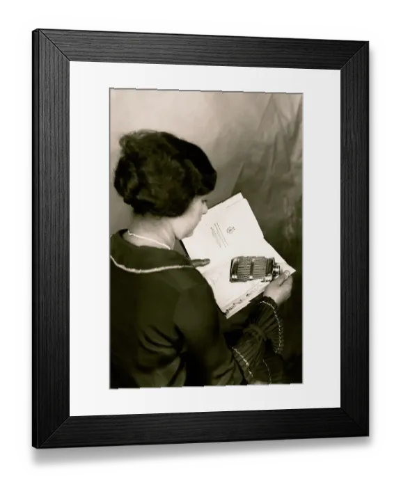 Framed Print : Book Containing Flask Framed Print : Book Containing Flask