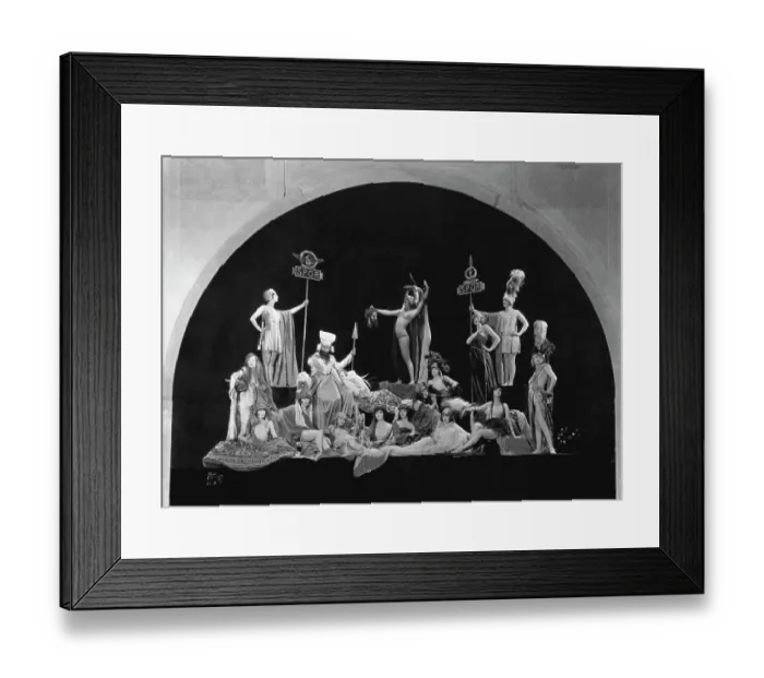 Framed Print : Ziegfeld Follies Stage Production of Salome Framed Print : Ziegfeld Follies Stage Production of Salome