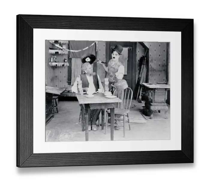 Framed Print : Charlie Chaplin in Sunnyside Framed Print : Charlie Chaplin in Sunnyside