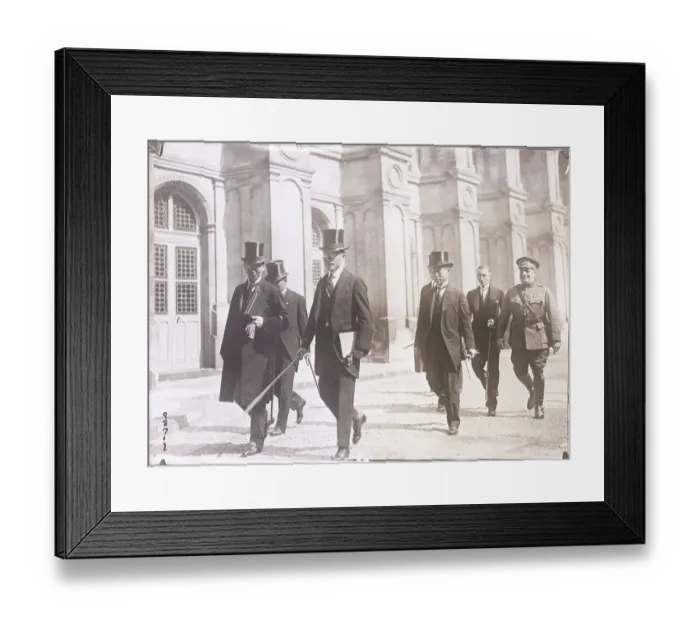 Framed Print : Japanese Delegates Treaty Conference Framed Print : Japanese Delegates Treaty Conference
