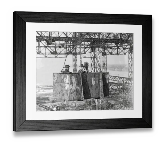 Framed Print : Filming the Construction of USS Maryland Battleship Framed Print : Filming the Construction of USS Maryland Battleship