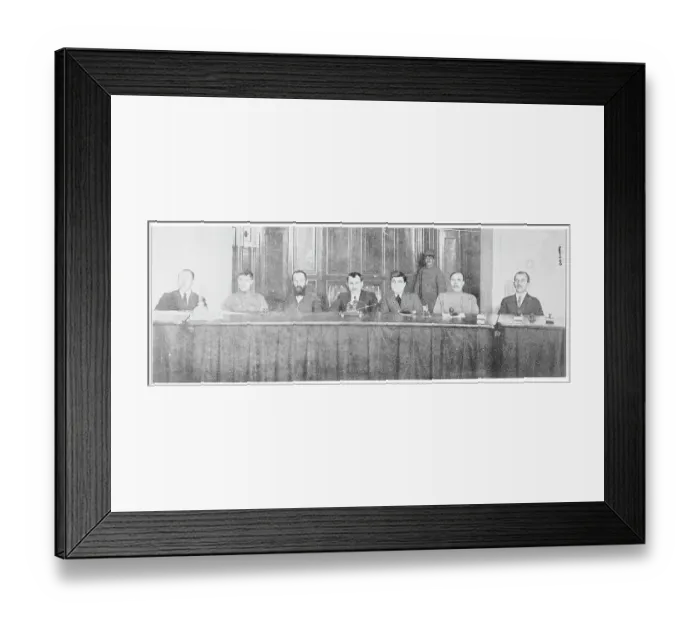 Framed Print : Russian Supreme Revolutionary Tribunal