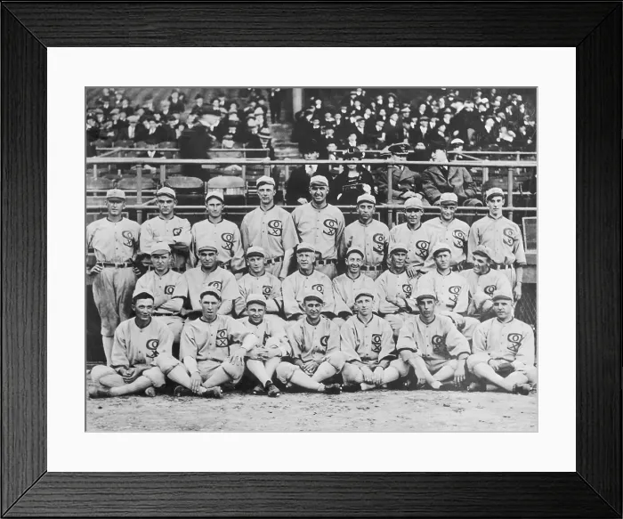 Framed Print : Group Shot of 1919 White Sox