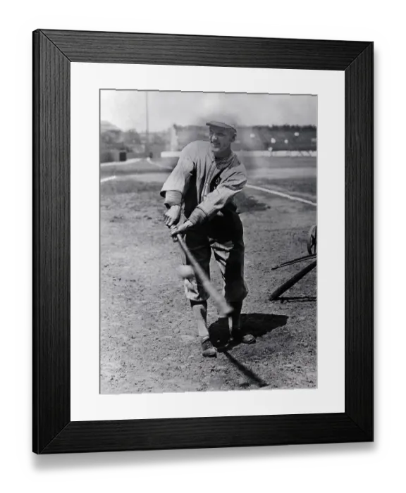 Framed Print : Buck Weaver Swinging Bat Framed Print : Buck Weaver Swinging Bat