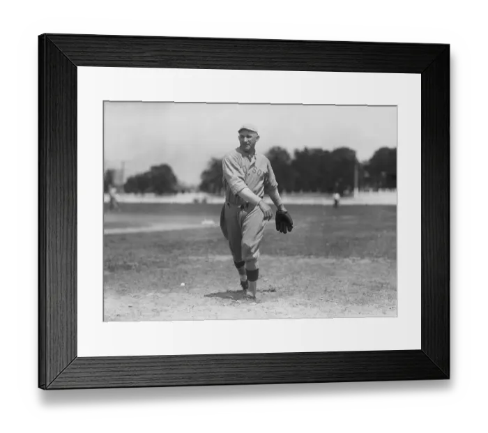 Framed Print : Red Sox Pitcher Carl Mays in Pitching Position Framed Print : Red Sox Pitcher Carl Mays in Pitching Position