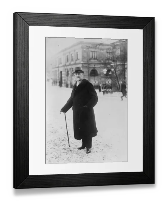 Framed Print : Phillip Scheidemann, Full Length; Cane Framed Print : Phillip Scheidemann, Full Length; Cane