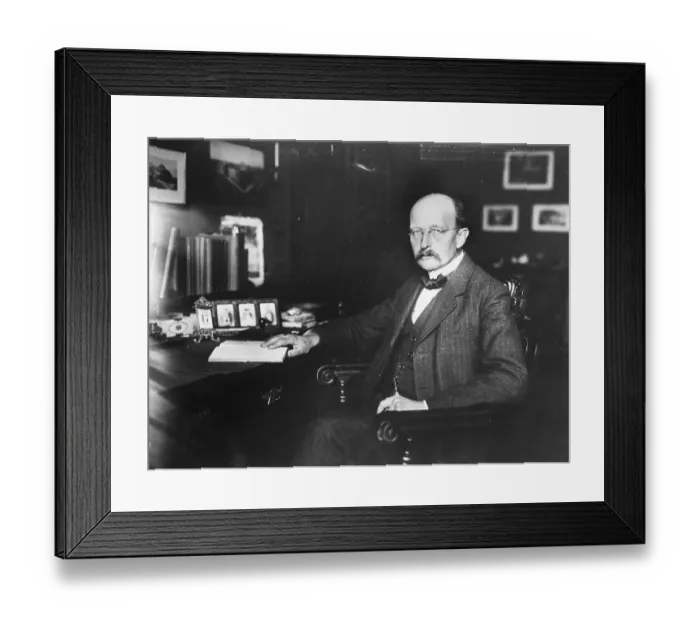Framed Print : German Physicist Max Planck Framed Print : German Physicist Max Planck