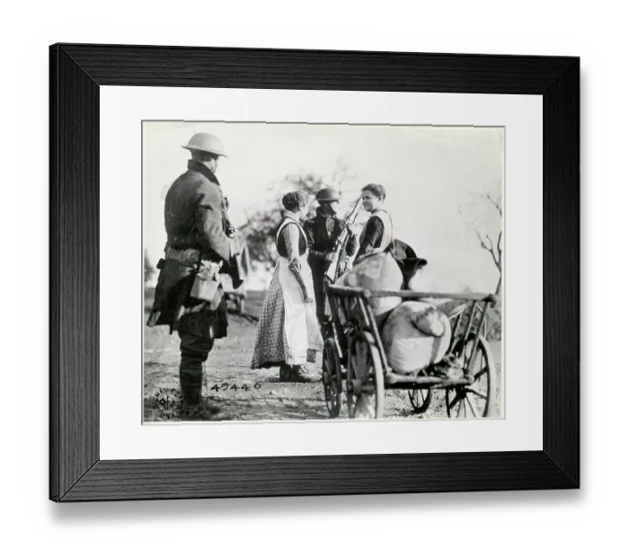 Framed Print : Infantry Unit on Guard Framed Print : Infantry Unit on Guard