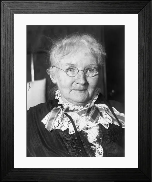 Framed Print : Labor Leader Mother Jones