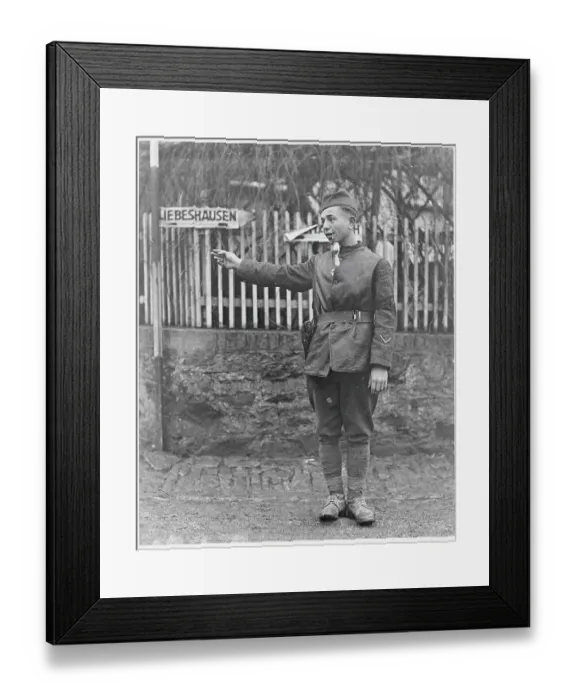 Framed Print : American Military Police Framed Print : American Military Police