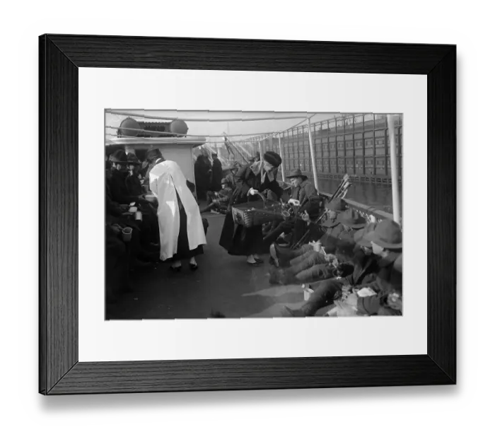 Framed Print : Red Cross Workers Giving Aide to Wounded Framed Print : Red Cross Workers Giving Aide to Wounded