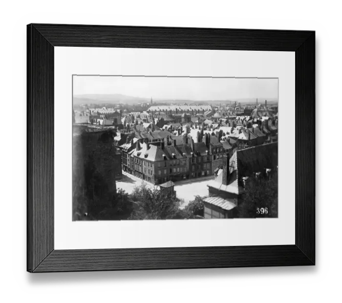 Framed Print : Captured City of Sedan Framed Print : Captured City of Sedan