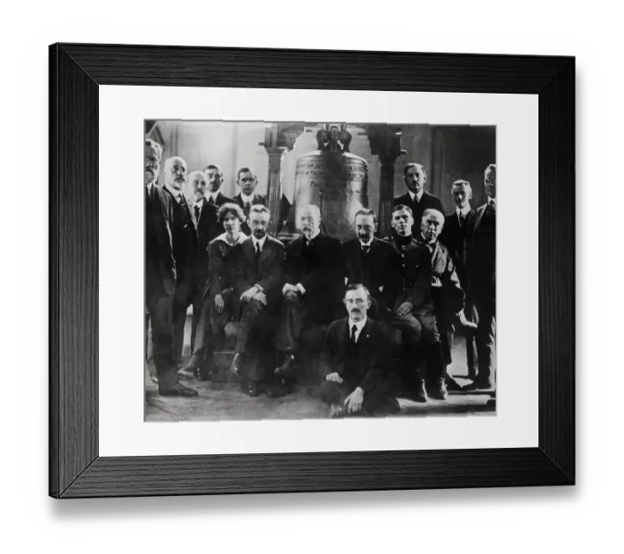 Framed Print : Thomas Masaryk with Representatives of Other Nations Framed Print : Thomas Masaryk with Representatives of Other Nations