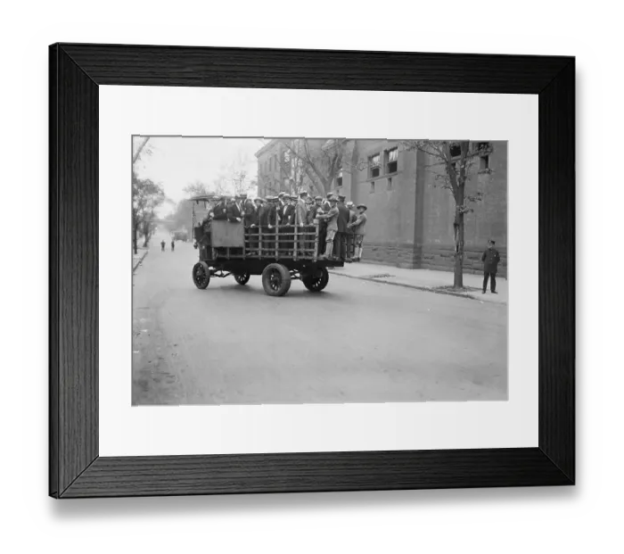 Framed Print : Truckload of Soldiers Framed Print : Truckload of Soldiers
